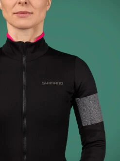 Shimano Kaede - Justaucorps Manches Longues Femme 9 Shimano Kaede - Justaucorps Manches Longues Femme -Cyclisme Vêtements Boutique 822878 Shimano Kaede Damen Windjacke PCWJAPWUE11WL01 3
