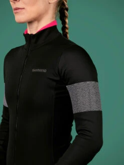 Shimano Kaede - Justaucorps Manches Longues Femme 10 Shimano Kaede - Justaucorps Manches Longues Femme -Cyclisme Vêtements Boutique 822879 Shimano Kaede Damen Windjacke PCWJAPWUE11WL01 4