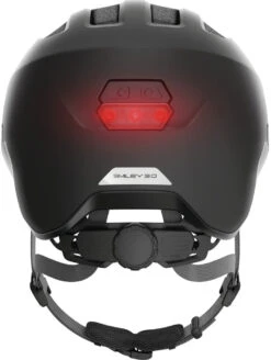 Abus Smiley 3.0 ACE LED - Casque Pour Enfants -Cyclisme Vêtements Boutique Abus 66239 SMILEY 3 0 ACE LED VELVET BLACK 4