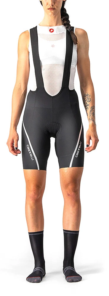 Castelli Velocissima 3 - Women's Bib Shorts With Pad 1 Castelli Velocissima 3 - Women's Bib Shorts With Pad