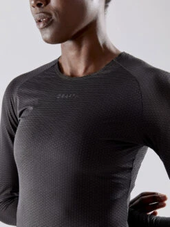 Craft Pro Dry Nanoweight - Women's Baselayer Longsleeve -Cyclisme Vêtements Boutique Craft 1908855 999000 Pro Dry Nanoweight LS 4