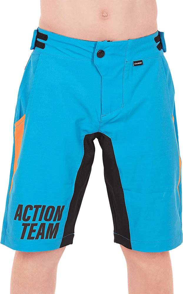 Cube Junior X Actionteam - Kid's MTB Shorts With Liner Shorts 4 Cube Junior X Actionteam - Kid's MTB Shorts With Liner Shorts – Image 4