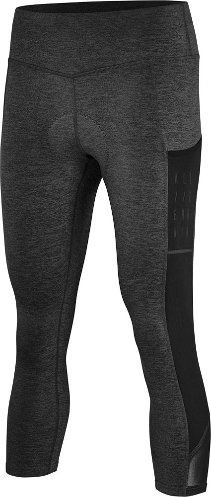 Cube ATX WS Cropped Tights - Women's Bike Pants With Pad 1 Cube ATX WS Cropped Tights - Women's Bike Pants With Pad