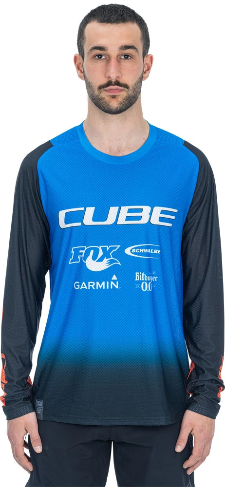 Cube Vertex X Actionteam - Maillot MTB Manches Longues 2 Cube Vertex X Actionteam - Maillot MTB Manches Longues – Image 2