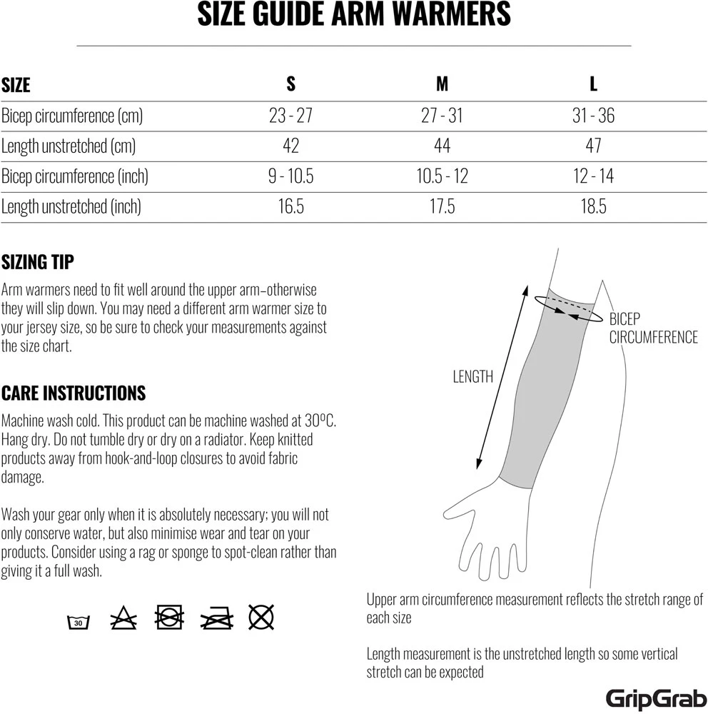 GripGrab UV Sleeves - Arm Warmers 3 GripGrab UV Sleeves - Arm Warmers – Image 3