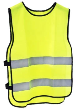 M-Wave Safety Vest Neon Yellow With Reflective Tapes