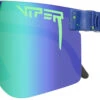 Pit Viper The Originals Leonardo / Polarized Blue Green Mirror - Lunettes De Soleil