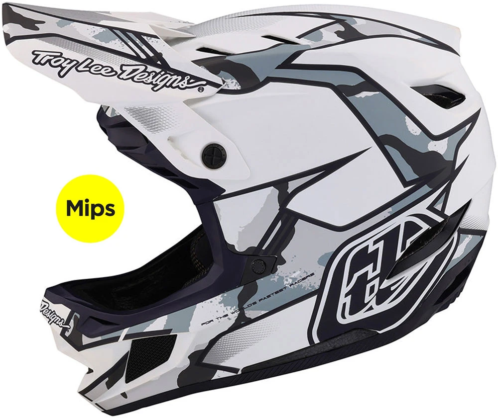Troy Lee Designs D4 Composite MIPS Matrix Camo - Casque Full-face 1 Troy Lee Designs D4 Composite MIPS Matrix Camo - Casque Full-face