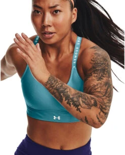 Under Armour Infinity Mid Covered - Soutien-gorge De Sport 10 Under Armour Infinity Mid Covered - Soutien-gorge De Sport -Cyclisme Vêtements Boutique UA Infinity Mid Bra 1363353 433 4