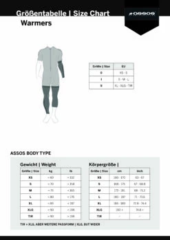 Assos Arm Protector - Manchettes 5 Assos Arm Protector - Manchettes -Cyclisme Vêtements Boutique sizing assos warmers 1