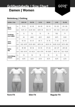 GOREWEAR Ambient GORE-TEX INFINIUM™ - Women's Wind Vest 8 GOREWEAR Ambient GORE-TEX INFINIUM™ - Women's Wind Vest -Cyclisme Vêtements Boutique sizing gorewear damen ss21 18