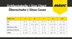 Mavic Essential Thermo - Shoe Covers 5 Mavic Essential Thermo - Shoe Covers -Cyclisme Vêtements Boutique sizing mavic ueberschuhe 2