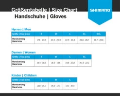 Shimano Escape - Gloves -Cyclisme Vêtements Boutique sizing shimano handschuhe 1