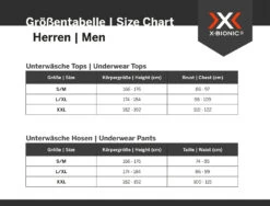 X-Bionic Energizer 4.0 - Baselayer Shirt -Cyclisme Vêtements Boutique sizing xbionic herren unterwaesche